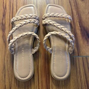 Sincerely Jules Strappy Braided Sandal